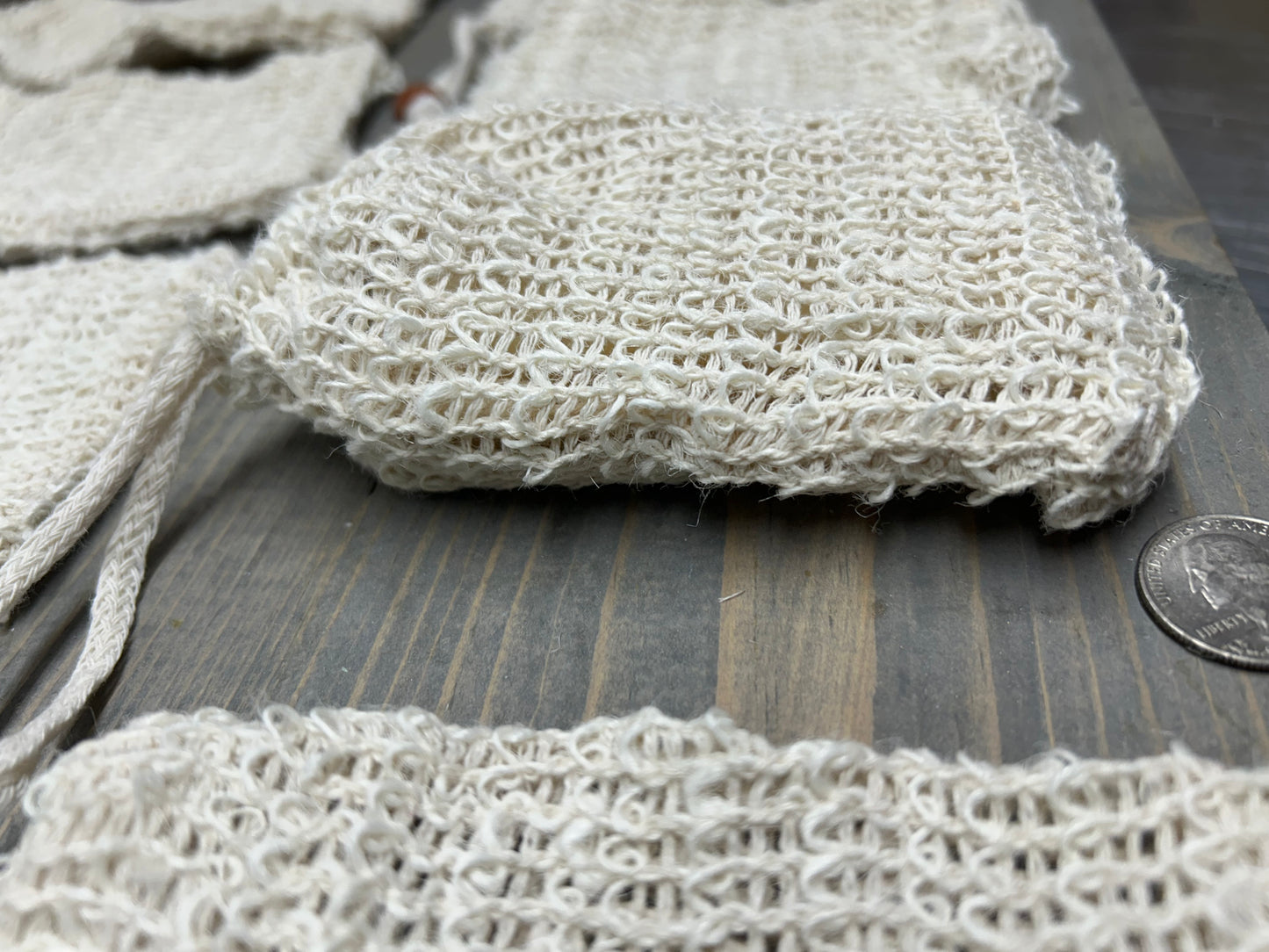 Sisal Soap Saver Bag – Exfoliating Soap Pouch for Gentle Skin Care