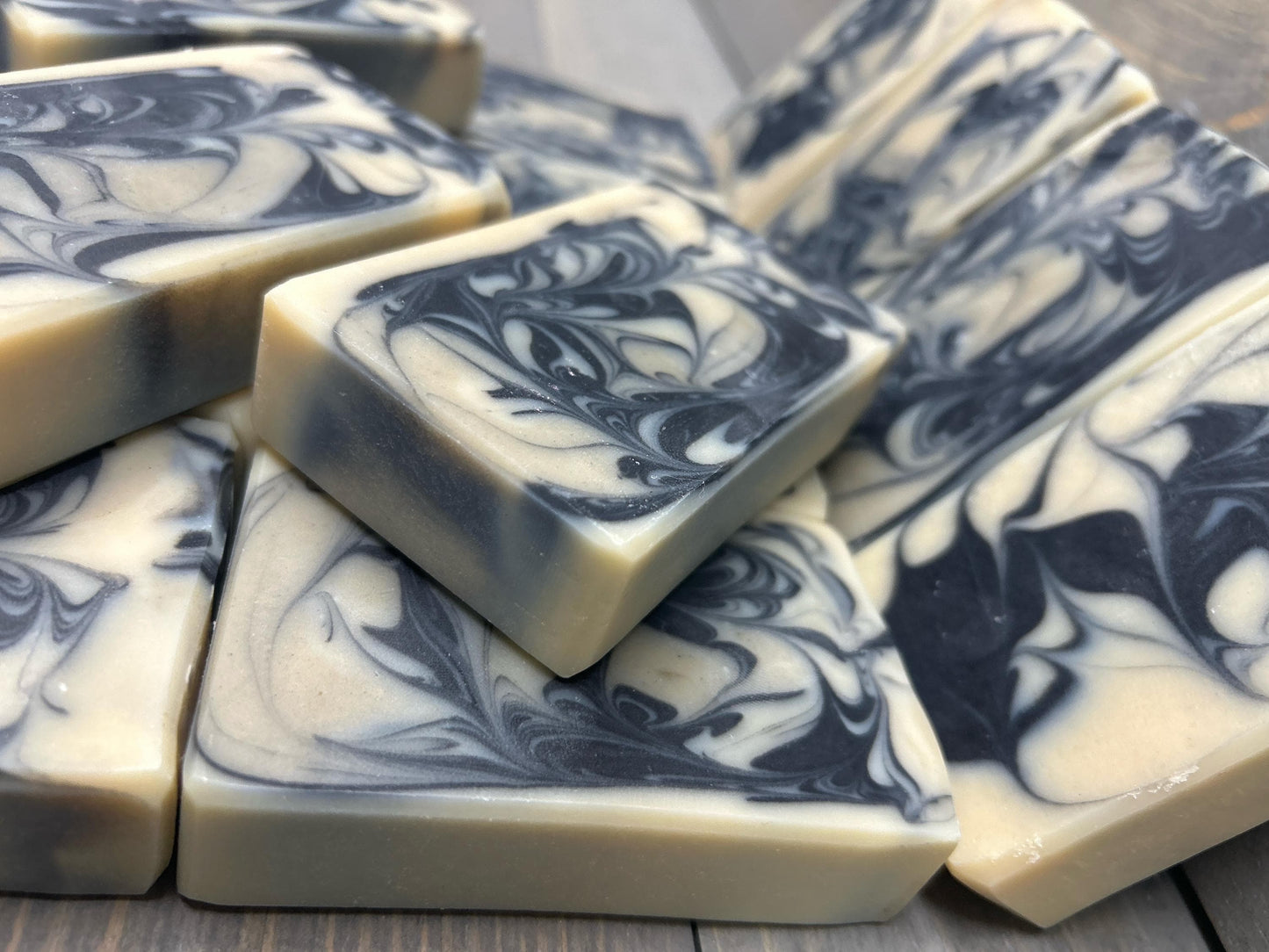 Blessed Soap, Goat Milk, Bentonite Clay, Charcoal Soap, 5.0 oz. Luscious bubbles! Lather, cleansing with care for your skin!