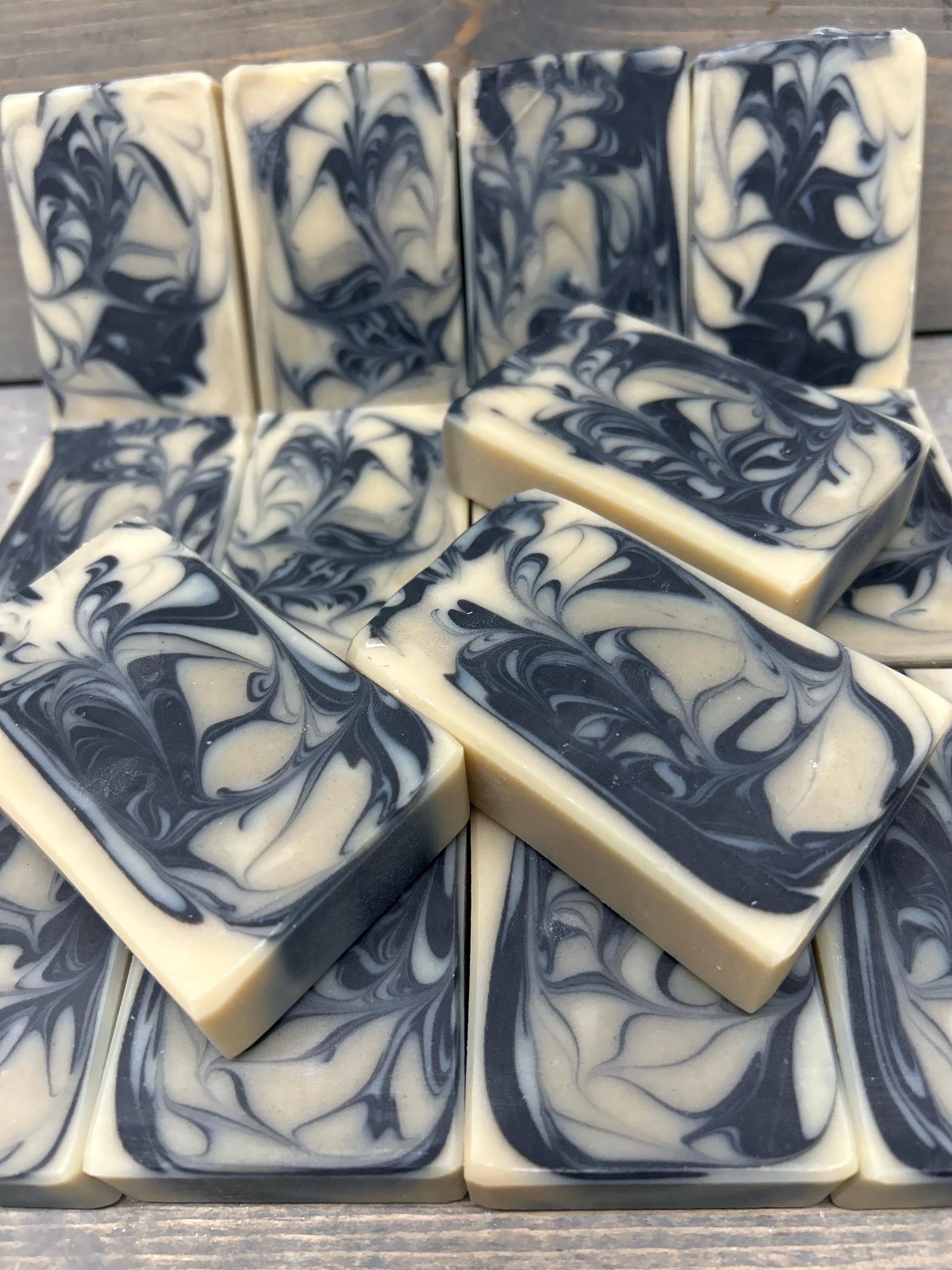 Blessed Soap, Goat Milk, Bentonite Clay, Charcoal Soap, 5.0 oz. Luscious bubbles! Lather, cleansing with care for your skin!