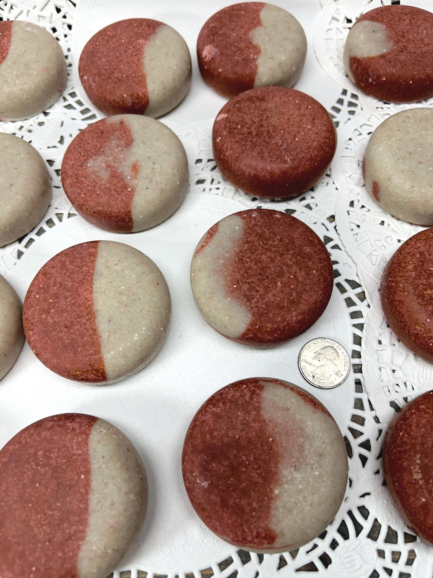 Lavender Mint Himalayan Salt Bar Soap, 100% Organic Coconut oil, Coco butter, Castor Oil, Lavender & Peppermint EO, VERY EXFOLIATING!