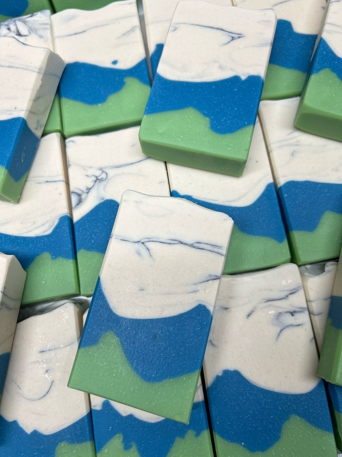 Patchouli Rain Goat Milk Soap, distinctive scent, delightful! Tons of great lather!