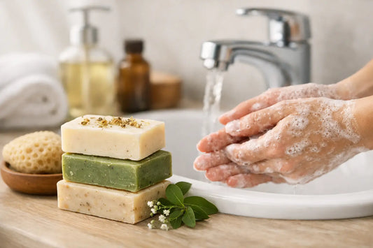 Handmade Soap for Frequent Handwashing That Cares