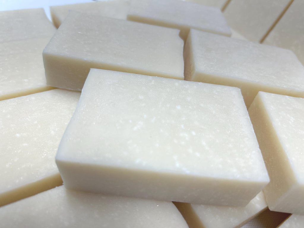 Facial Bar Soap, No Scent, No Color added; Salicylic Acid at 2% and MSM at 4 percent added, luscious creamy, cleansing soap
