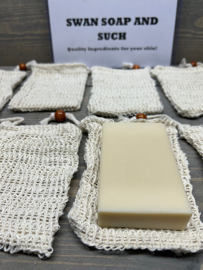 Sisal Soap Saver Bag – Exfoliating Soap Pouch for Gentle Skin Care