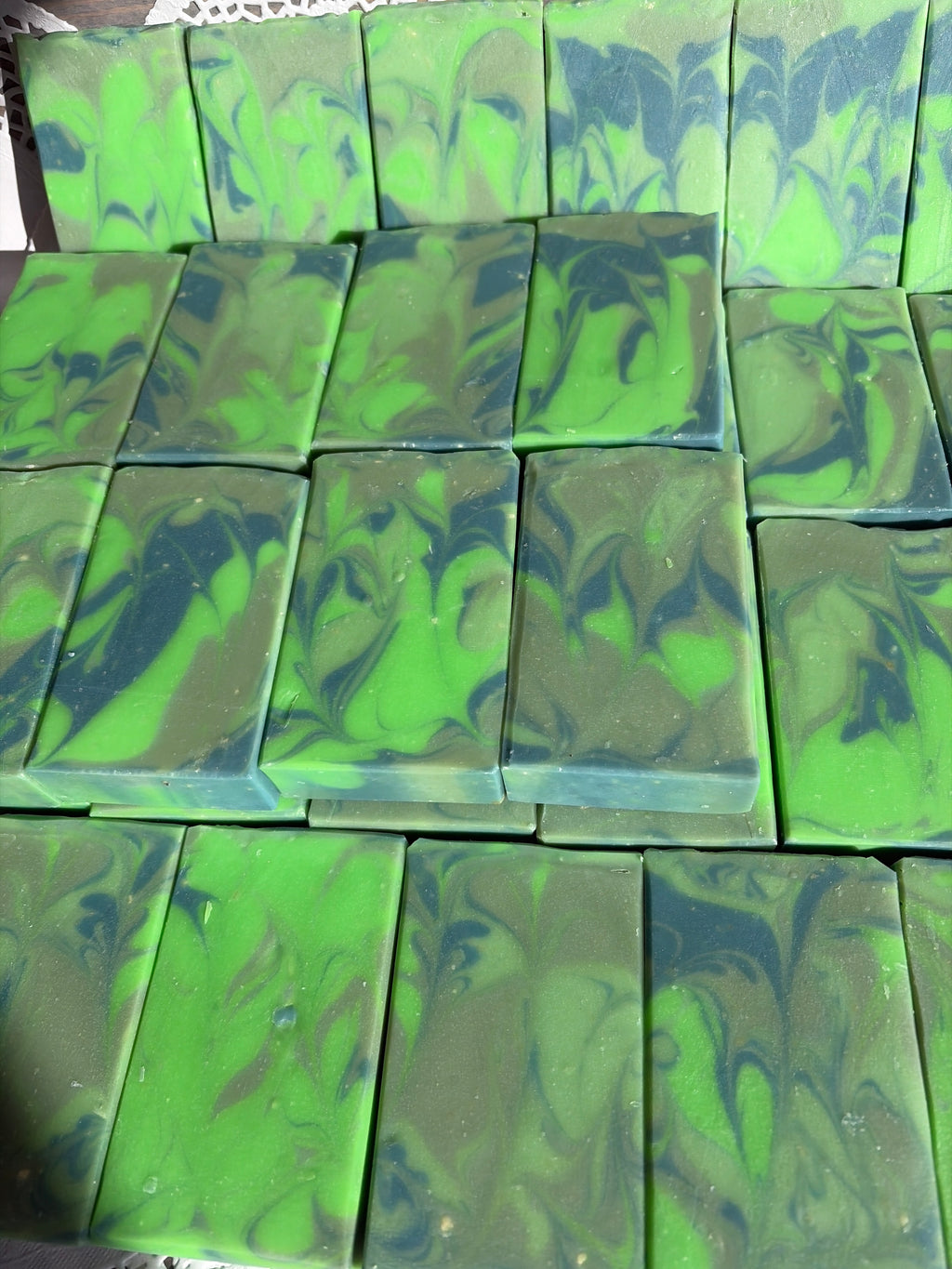 Aloe Vera and Cucumber Soap made with real Cucumber and real aloe inner leaf, Lovely lather