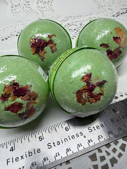 Bath Bomb - Breathe Bath Bomb -SINUS - Eucalyptus & Peppermint EO
