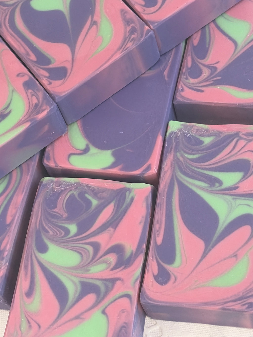 Love Spell Soap – Fruity Floral Handmade Bar, 5.0 oz., Bubbly Soap, Creamy Soap, Fruity and Floral light scent