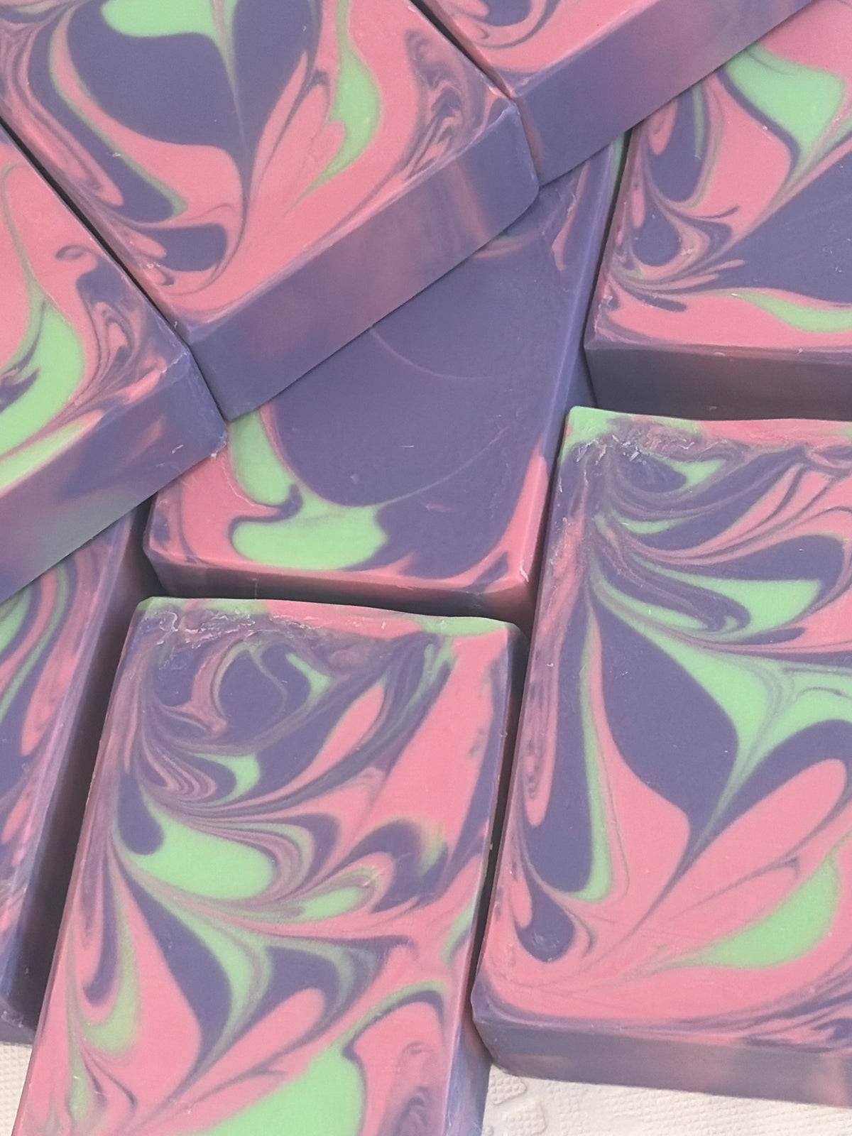 Love Spell Soap – Fruity Floral Handmade Bar, 5.0 oz., Bubbly Soap, Creamy Soap, Fruity and Floral light scent
