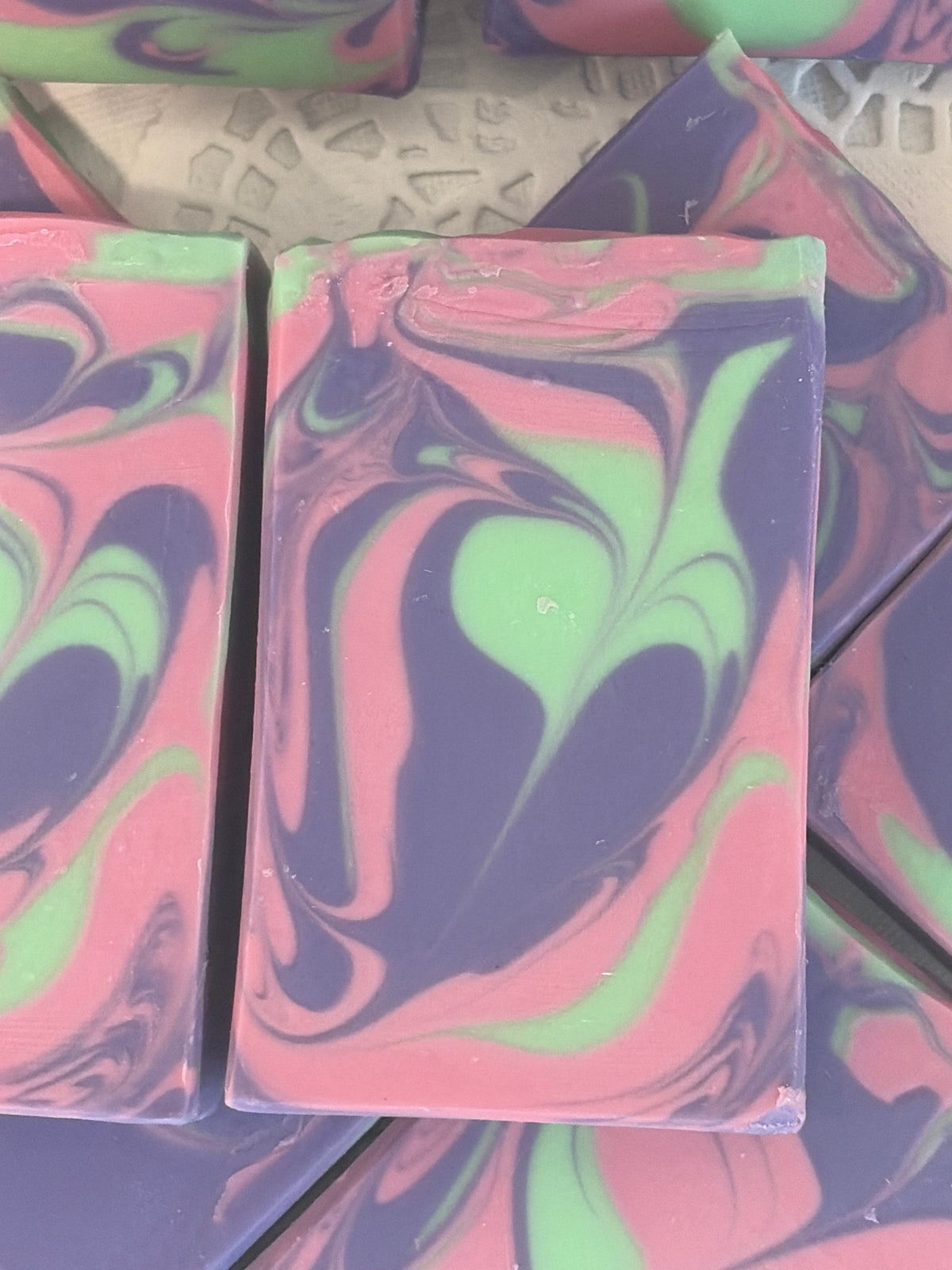 Love Spell Soap – Fruity Floral Handmade Bar, 5.0 oz., Bubbly Soap, Creamy Soap, Fruity and Floral light scent