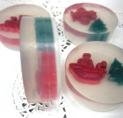 Christmas  Soap, 4.0 oz., Gifts for everyone, kids, children, teens, Mom, Dad, Uncle, Aunt,grandma, Grandpa