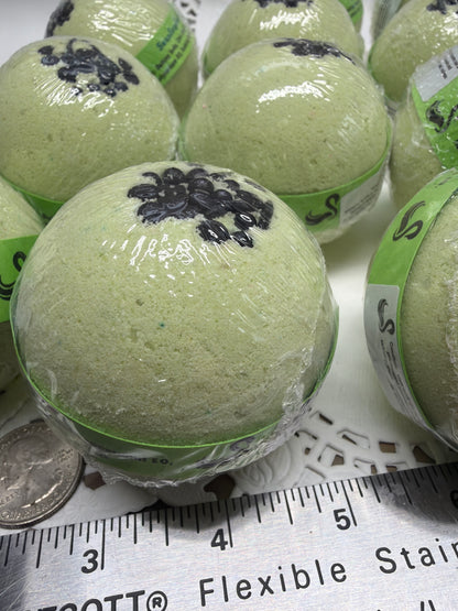 Bath Bomb - Breathe Bath Bomb -SINUS - Eucalyptus & Peppermint EO