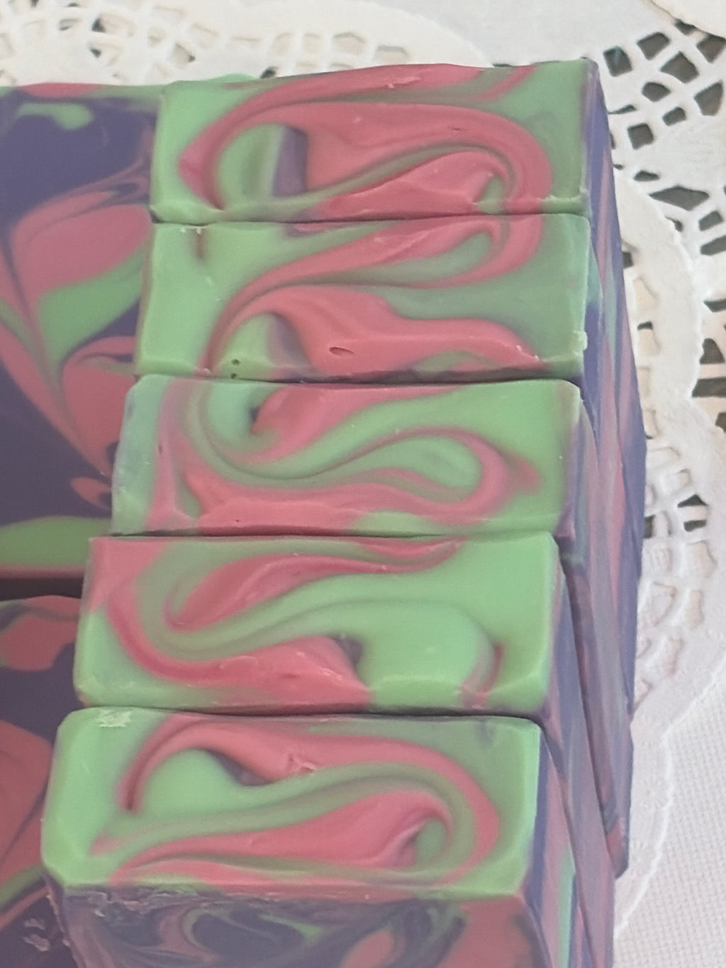 Love Spell Soap – Fruity Floral Handmade Bar, 5.0 oz., Bubbly Soap, Creamy Soap, Fruity and Floral light scent