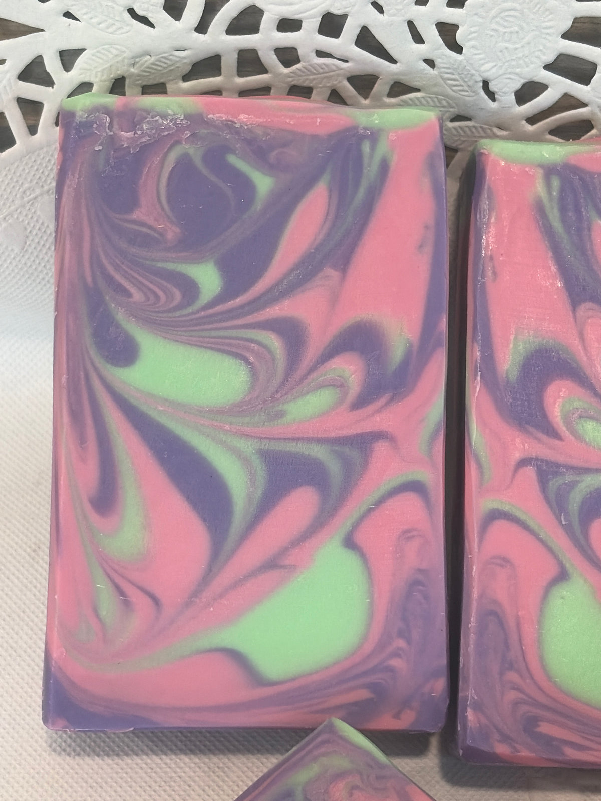 Love Spell Soap – Fruity Floral Handmade Bar, 5.0 oz., Bubbly Soap, Creamy Soap, Fruity and Floral light scent