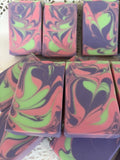 Love Spell Soap – Fruity Floral Handmade Bar, 5.0 oz., Bubbly Soap, Creamy Soap, Fruity and Floral light scent