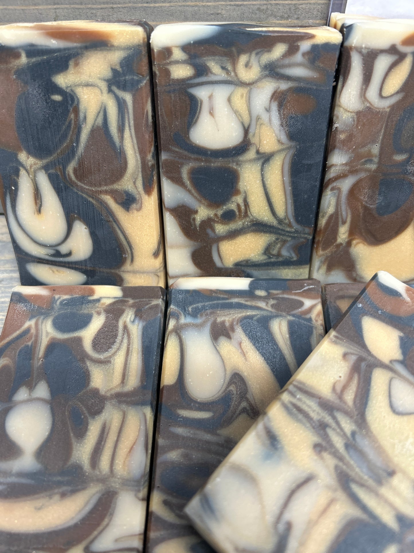 Antique Sandalwood Soap 5.0 oz., White creamy bubbles, Cleanses and smells so good