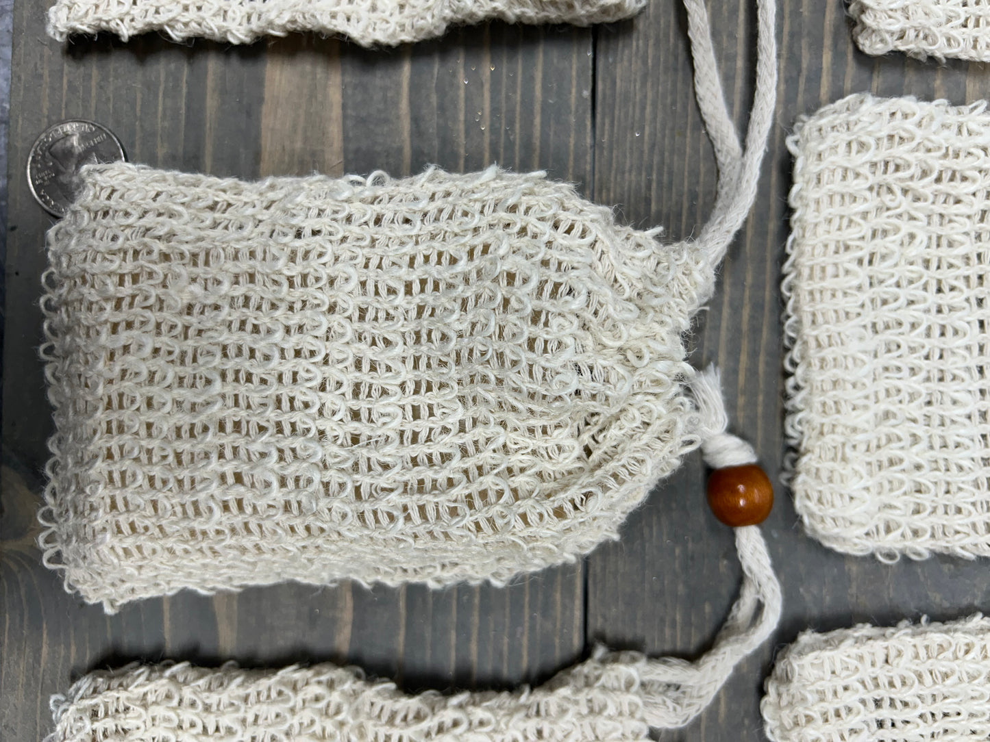 Sisal Soap Saver Bag – Exfoliating Soap Pouch for Gentle Skin Care
