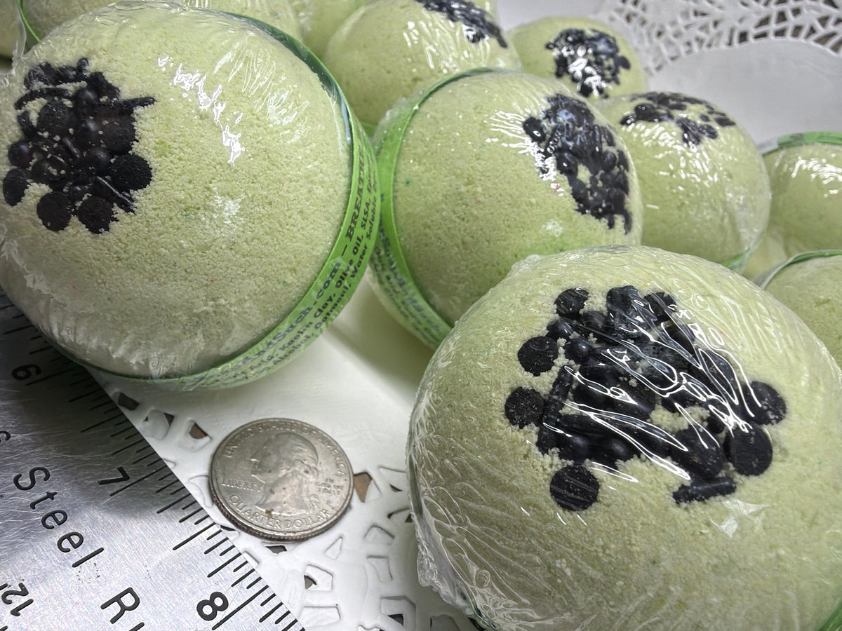 Bath Bomb - Breathe Bath Bomb -SINUS - Eucalyptus & Peppermint EO