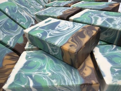 Caribbean Teakwood Soap – Bold, Complex & Inviting Scent, Complex Fragrance that is loved by all that try it!