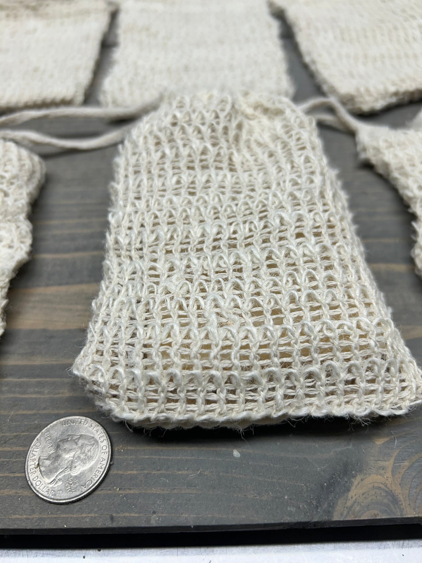 Sisal Soap Saver Bag – Exfoliating Soap Pouch for Gentle Skin Care