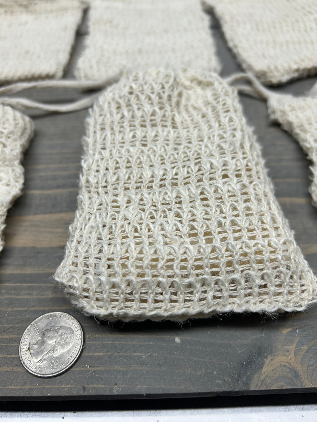 Sisal Soap Saver Bag – Exfoliating Soap Pouch for Gentle Skin Care