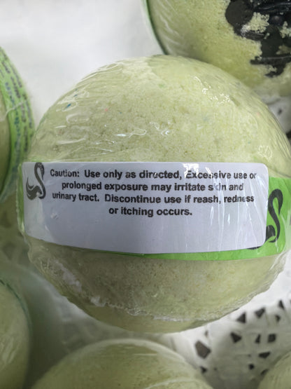 Bath Bomb - Breathe Bath Bomb -SINUS - Eucalyptus & Peppermint EO