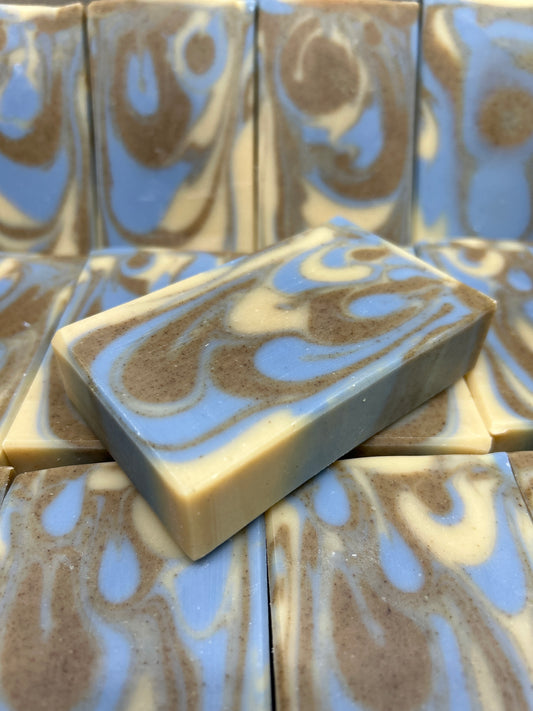 Gentleman’s Bar Soap, with Natural Colorants and a winning scent