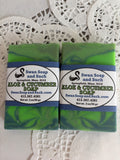 Half-Size Handmade Soap Bars – Perfect for Gifts, Guests & Travel