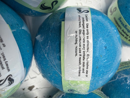 Bath Bomb - Honeysuckle Jasmine Bath Bombs - - Quality ingredients for soft luxurious bath, feels so good - 4.5 oz - 2.5"