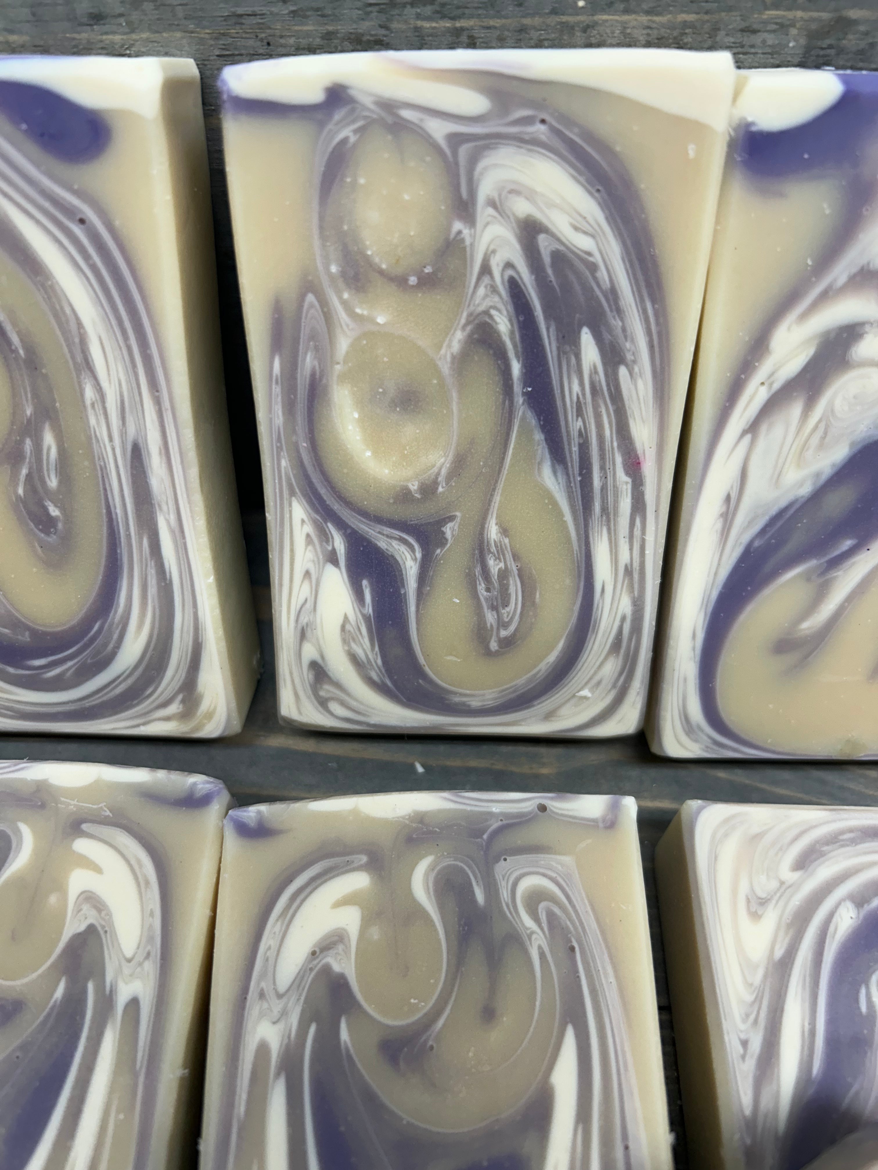 Lavender Goat Milk Soap for Sensitive & Dry Skin Relief; 5.0 oz., Creamy Soap, Bubbly Soap, handcrafted soap