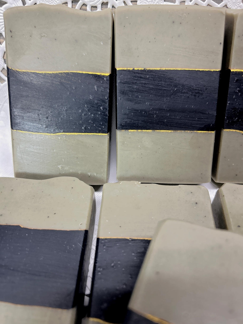 Dead Sea Clay Soap with Charcoal & Tea Tree | Detox Natural Handmade Soap (5 oz)