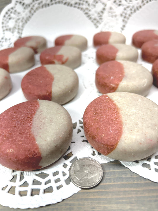 Lavender Mint Himalayan Salt Bar Soap,  100% Organic Coconut oil, Coco butter, Castor Oil, Lavender & Peppermint EO, VERY EXFOLIATING!