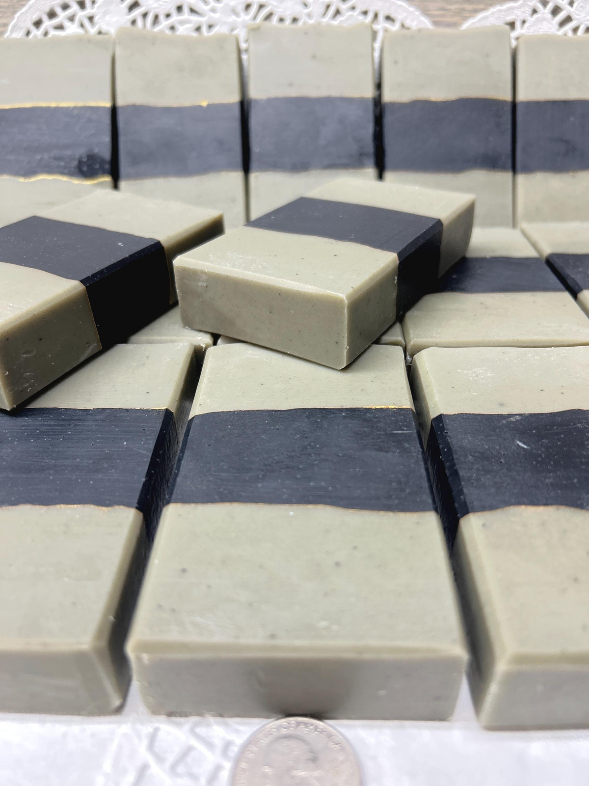 Dead Sea Clay Soap with Charcoal & Tea Tree | Detox Natural Handmade Soap (5 oz)