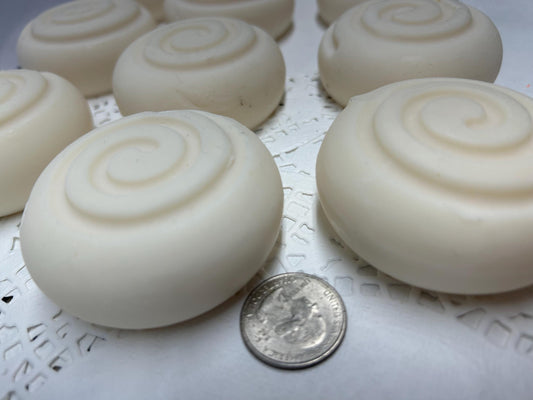 Round Facial Bar Soap, No Scent, No Color added;  Salicylic Acid at 2% and MSM at 4 percent added, luscious creamy, cleansing soap, 2.5”