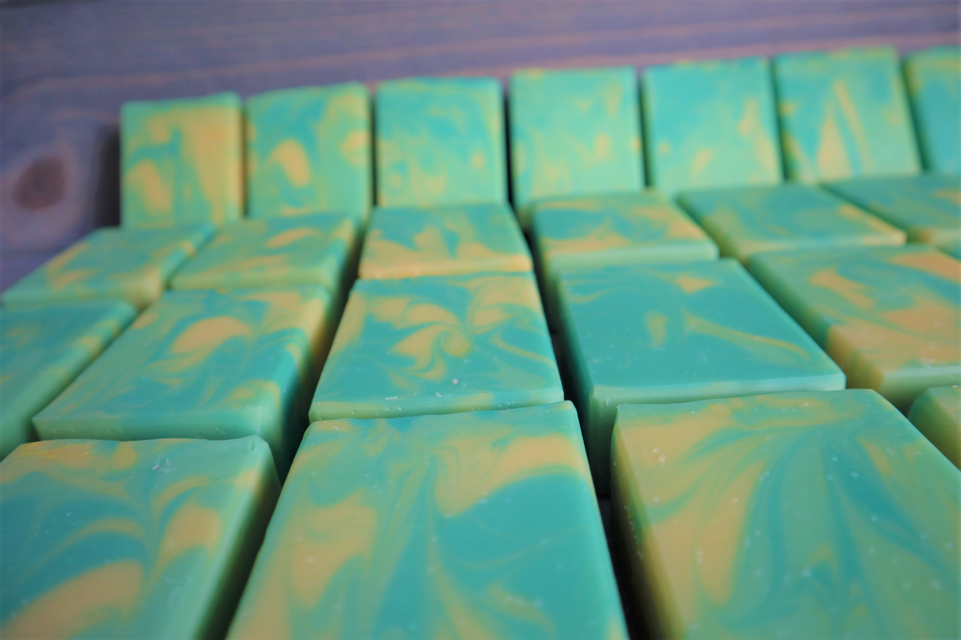 A photo of several Lemongrass 5.5 oz. Bar Soaps