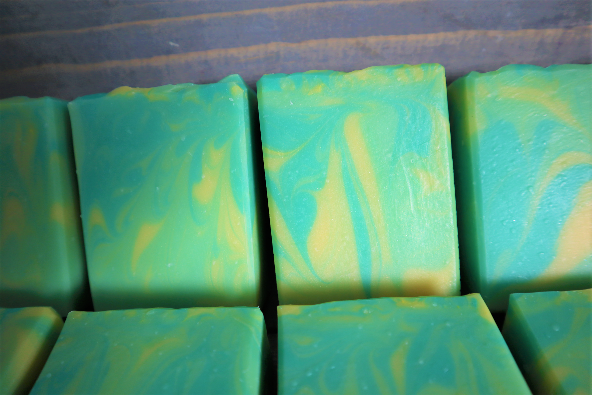 A photo of several Lemongrass 5.5 oz. Bar Soaps