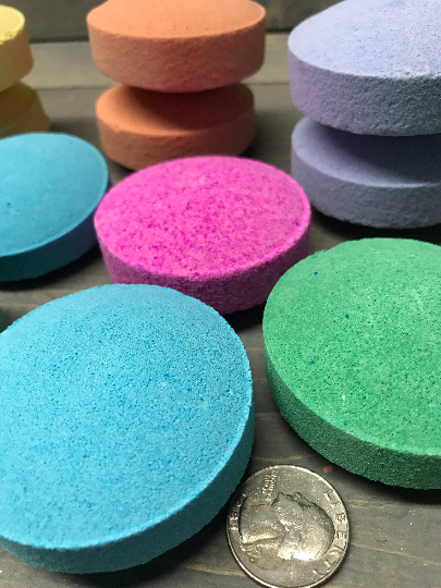 Shower Steamers - 2 oz + BIG Shower Steamers, Shower Fizzies