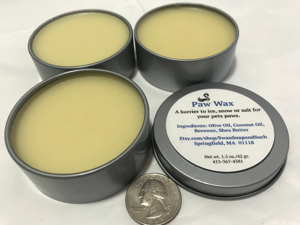 Paw Wax Paw Balm for Dogs and Cats 1.5 oz., natural paw balm, moisturizing paw balm