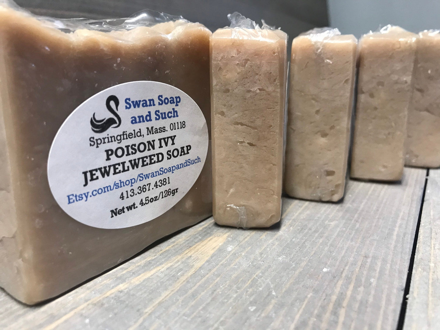 A photo of jewelweed soap 
