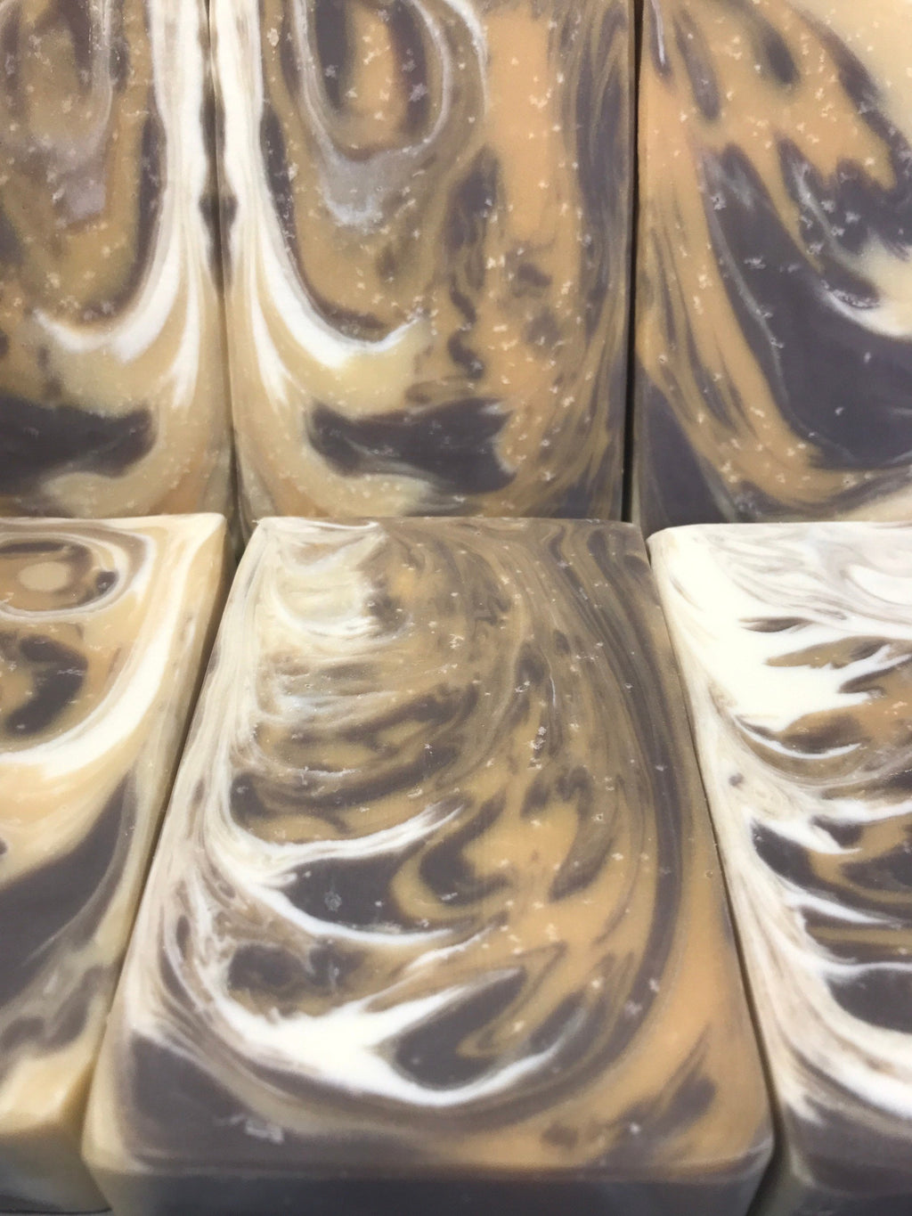 Unscented Soap 5.0 oz.; woody loo for visual enjoyment! No scent for a special bar of soap that will not strip your skin of oils on your skin!