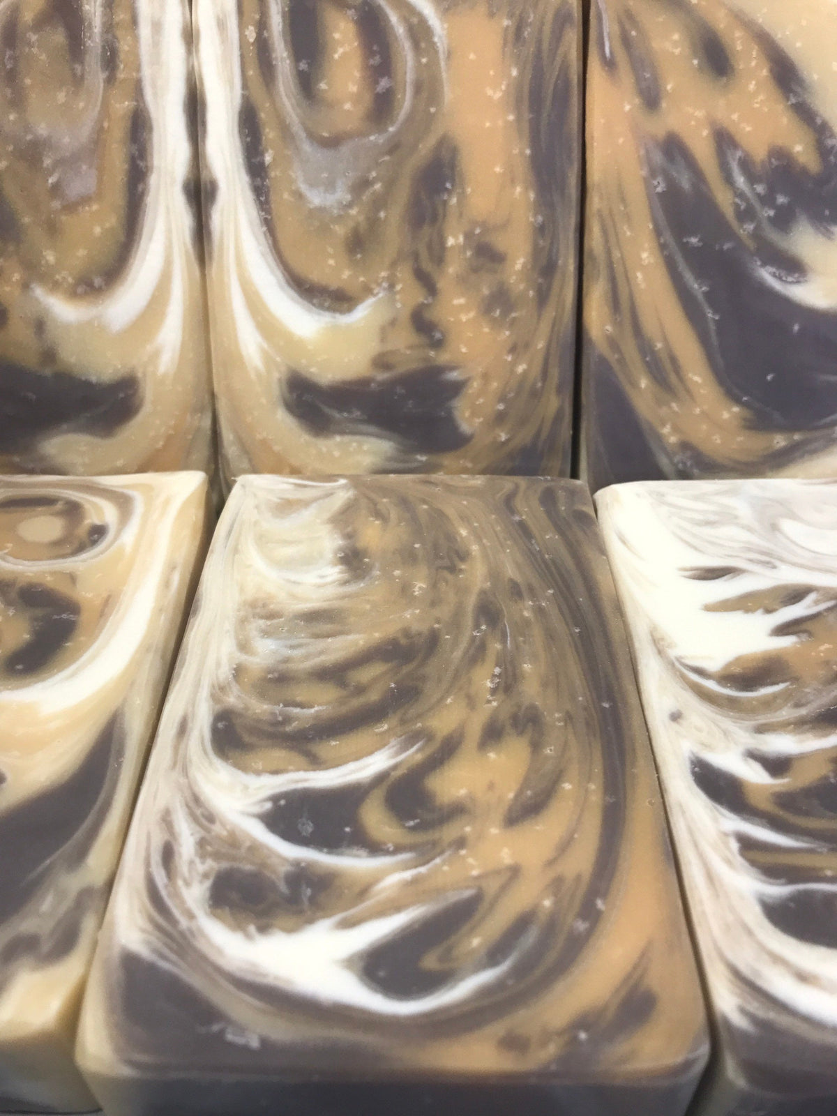 Unscented Soap 5.0 oz.; woody loo for visual enjoyment! No scent for a special bar of soap that will not strip your skin of oils on your skin!