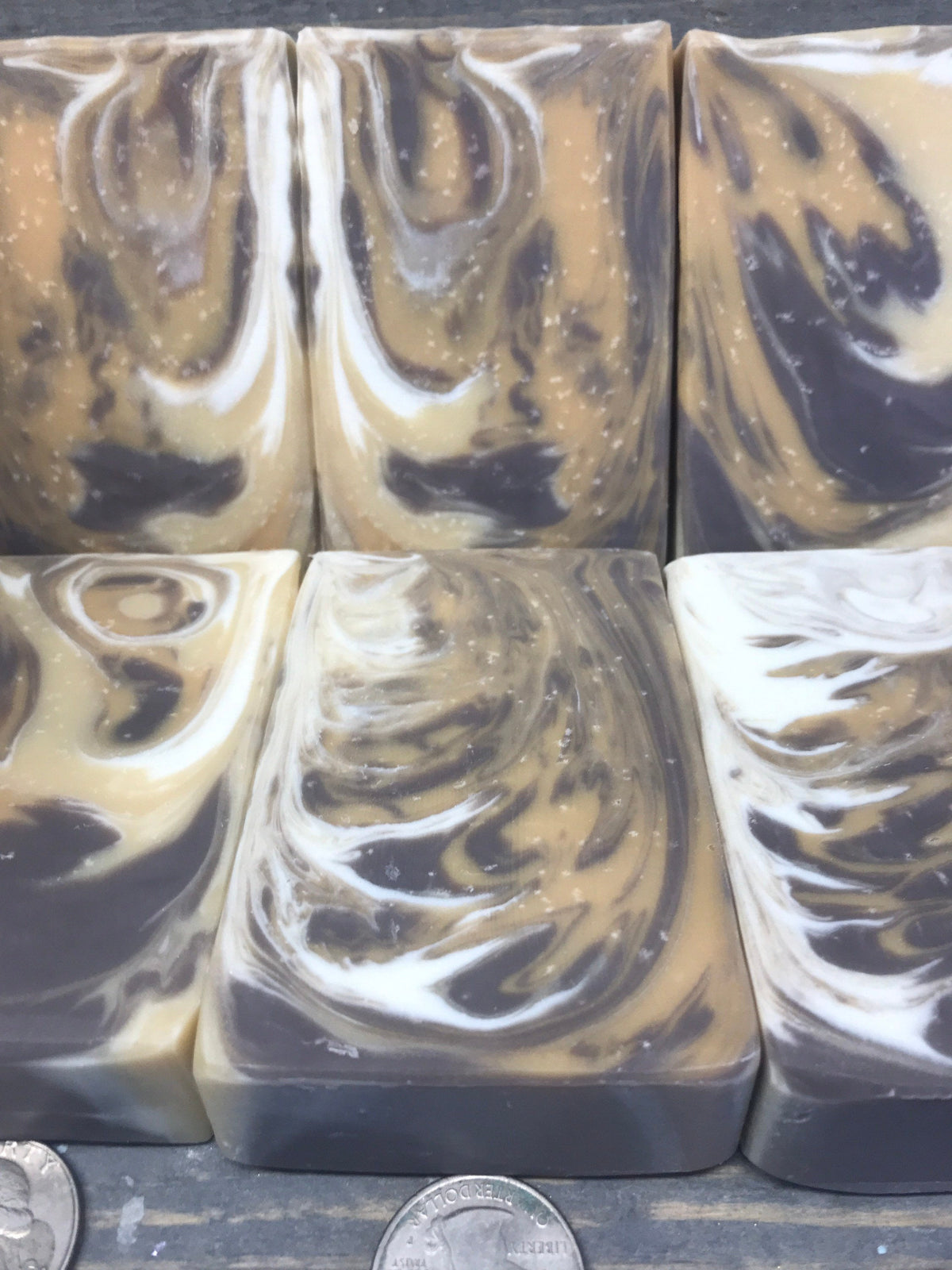 Unscented Soap 5.0 oz.; woody loo for visual enjoyment! No scent for a special bar of soap that will not strip your skin of oils on your skin!
