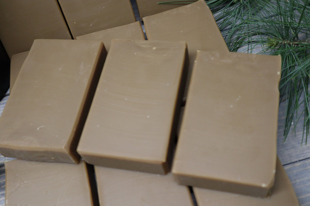 Pine Tar Soap - Lots of White Bubbles! 4.5 - 5.0 oz.