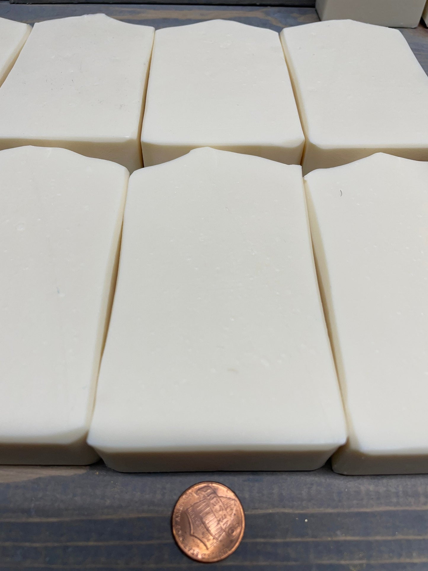 A photo of several Clean Cotton Soap in WHITE - 5.0 oz. Bar Soap bars
