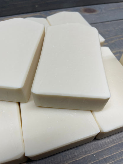 A photo of several Clean Cotton Soap in WHITE - 5.0 oz. Bar Soap bars