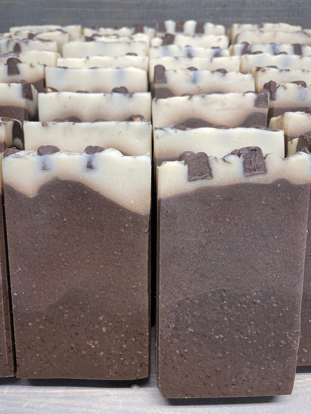 Breakfast Coffee soap, Oatmeal and Coffee Soap 5.0 oz. Creamy, exfoliating and smells amazing!!