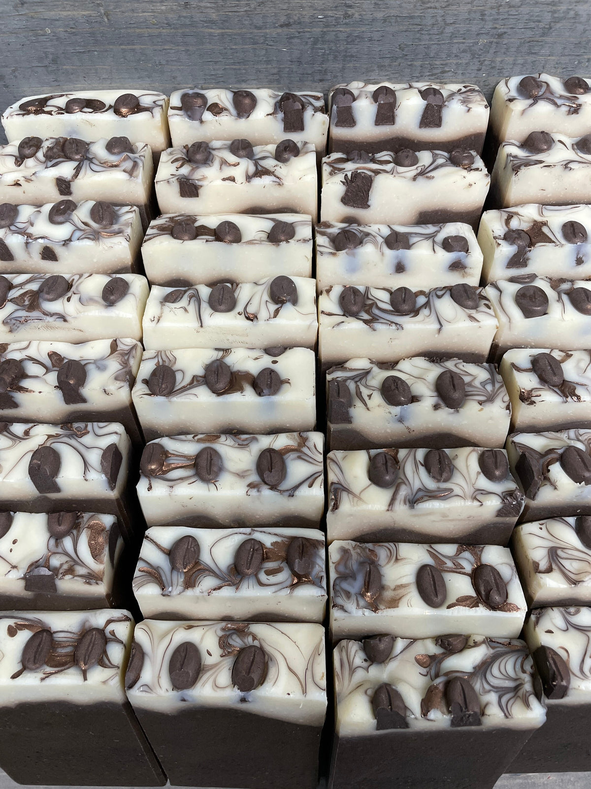 Breakfast Coffee soap, Oatmeal and Coffee Soap 5.0 oz. Creamy, exfoliating and smells amazing!!