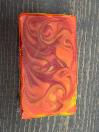 A photo of backside of soap bars