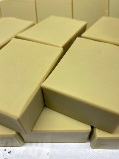 Aleppo Soap made with Laurel Fruit Oil at 40% and Extra Virgin Olive Oil, so smooth and creamy