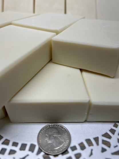 Baby/Shaving 5.0+ oz Bar Soap, super bubbly, gentle, mild, cleansing, luscious bubbles, with a white color added, no scent