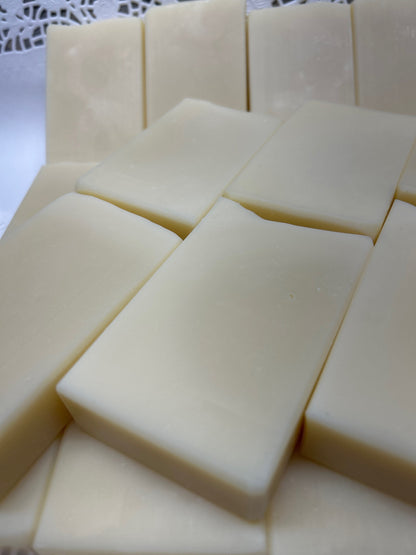 Baby/Shaving 5.0+ oz Bar Soap, super bubbly, gentle, mild, cleansing, luscious bubbles, no color and no scent